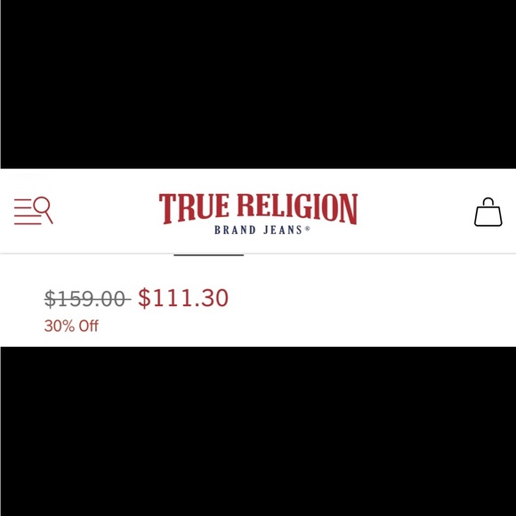 🧲True Religion Jean Shorts🧲 - Picture 3 of 4